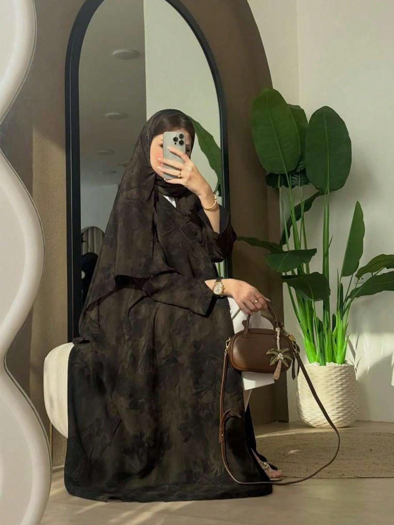 maxi sukienka print moro