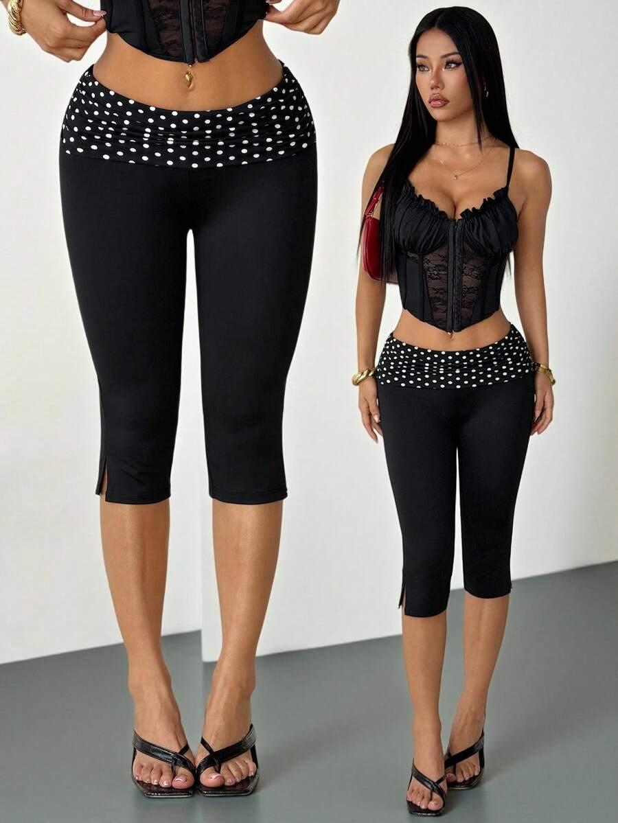 LEGGINSY DAMSKIE 3/4