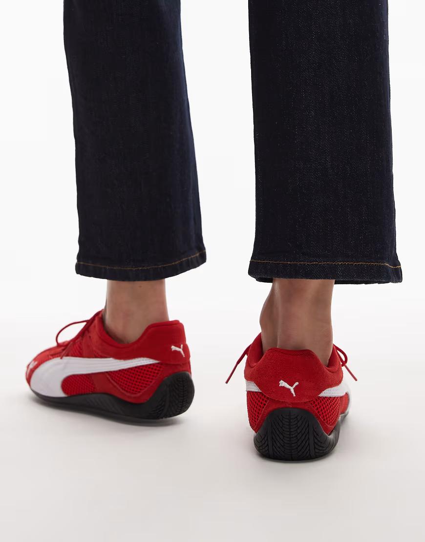BUTY SPORTOWE SPEEDCAT GO LOGO SKÓRA NATURALNA