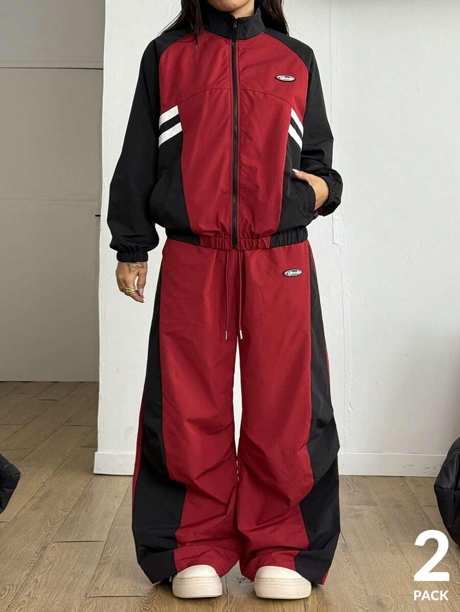 KOMPLET BLUZA SPODNIE