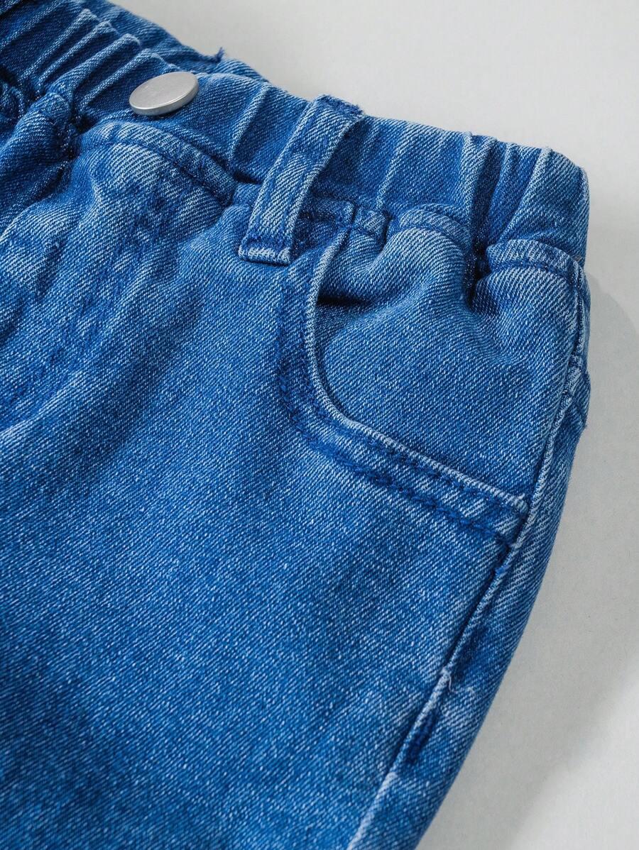 SPODNIE JEANS PROSTA NOGAWKA