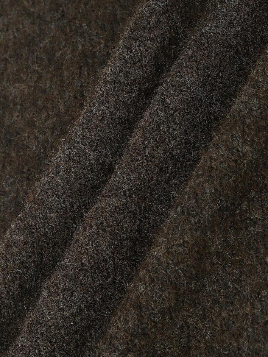 sweter bez rękawów