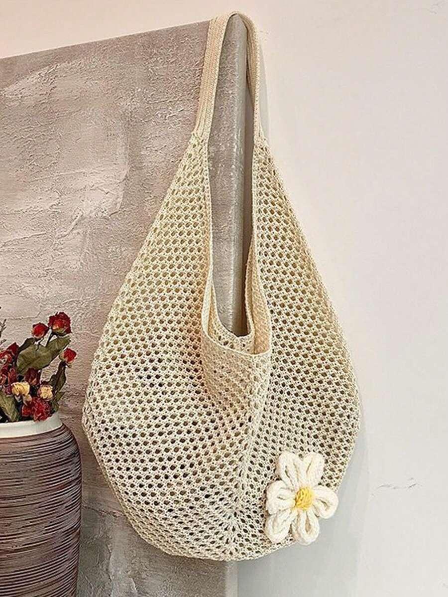 BEŻOWA TOREBKA SHOPPER 