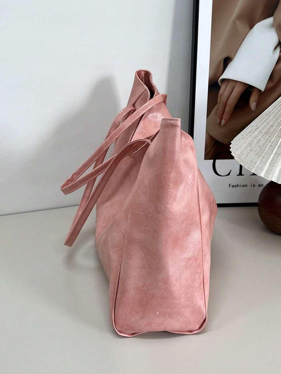 RÓŻOWA TOREBKA SHOPPER