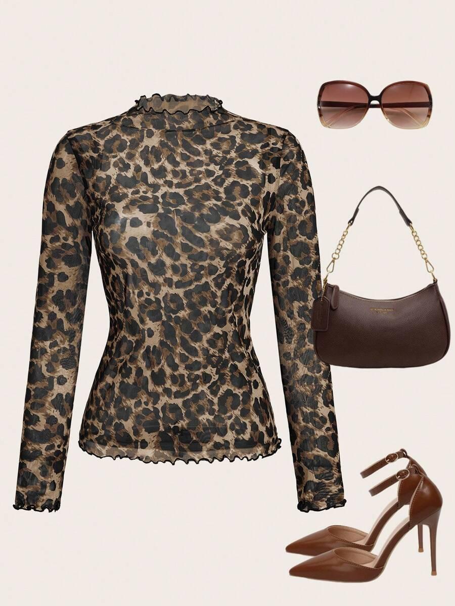 TOP ANIMAL PRINT