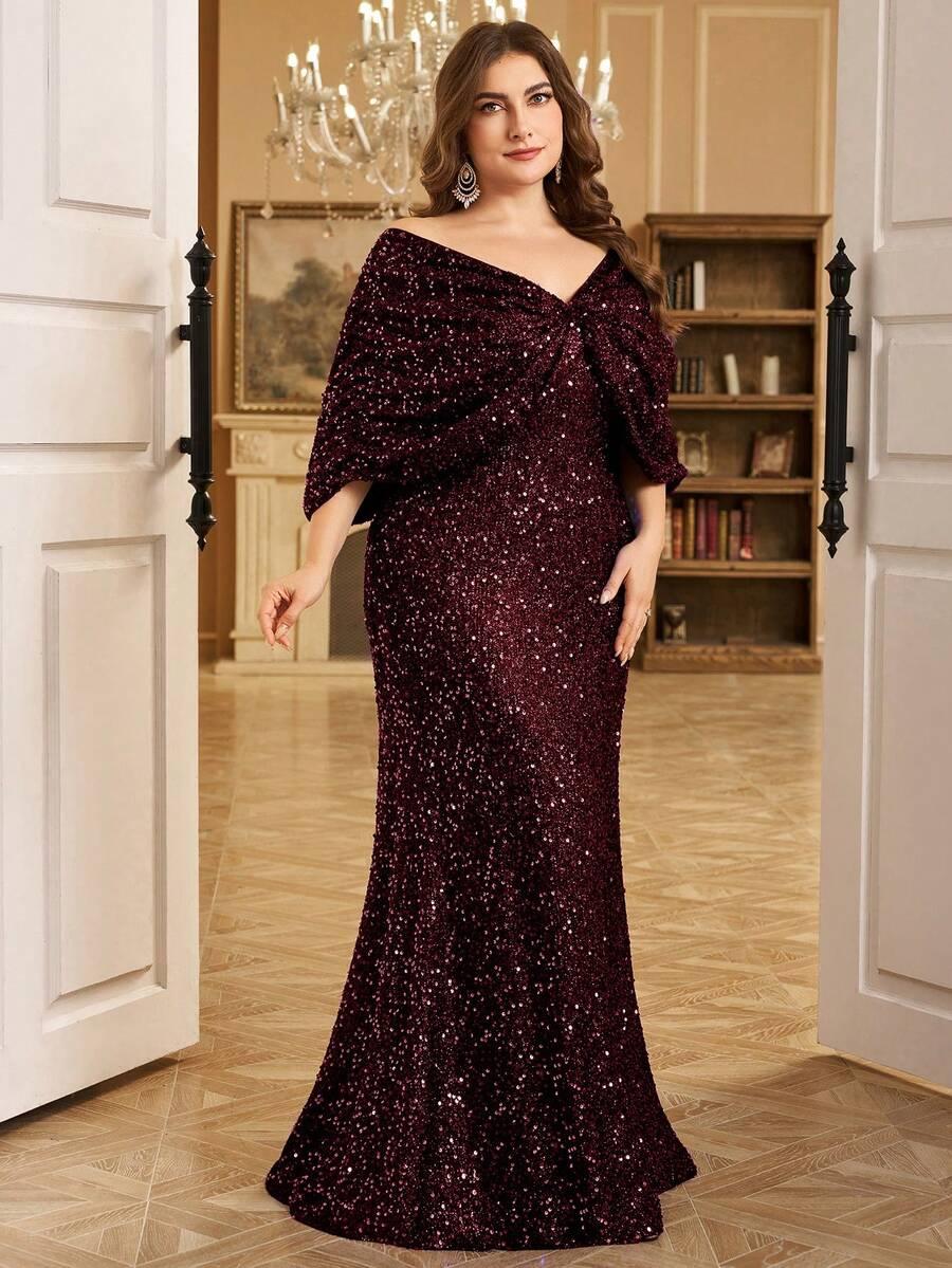 czerwona maxi sukienka