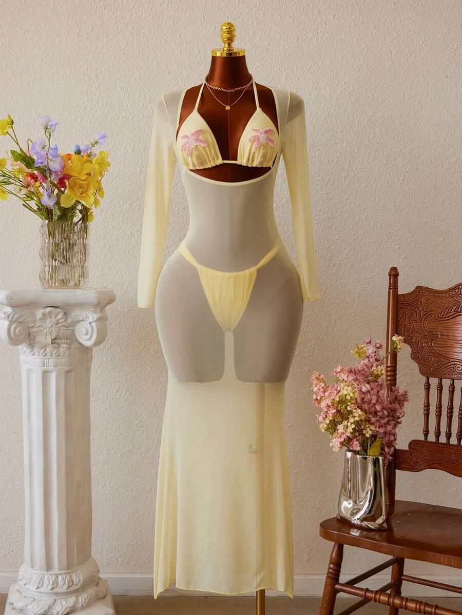 żółta góra od bikini