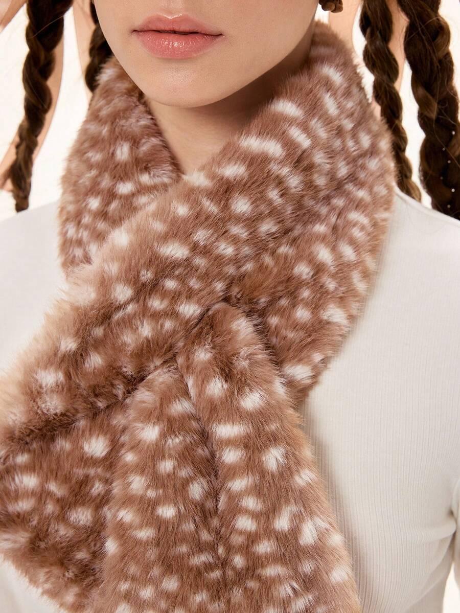 szalik animal print