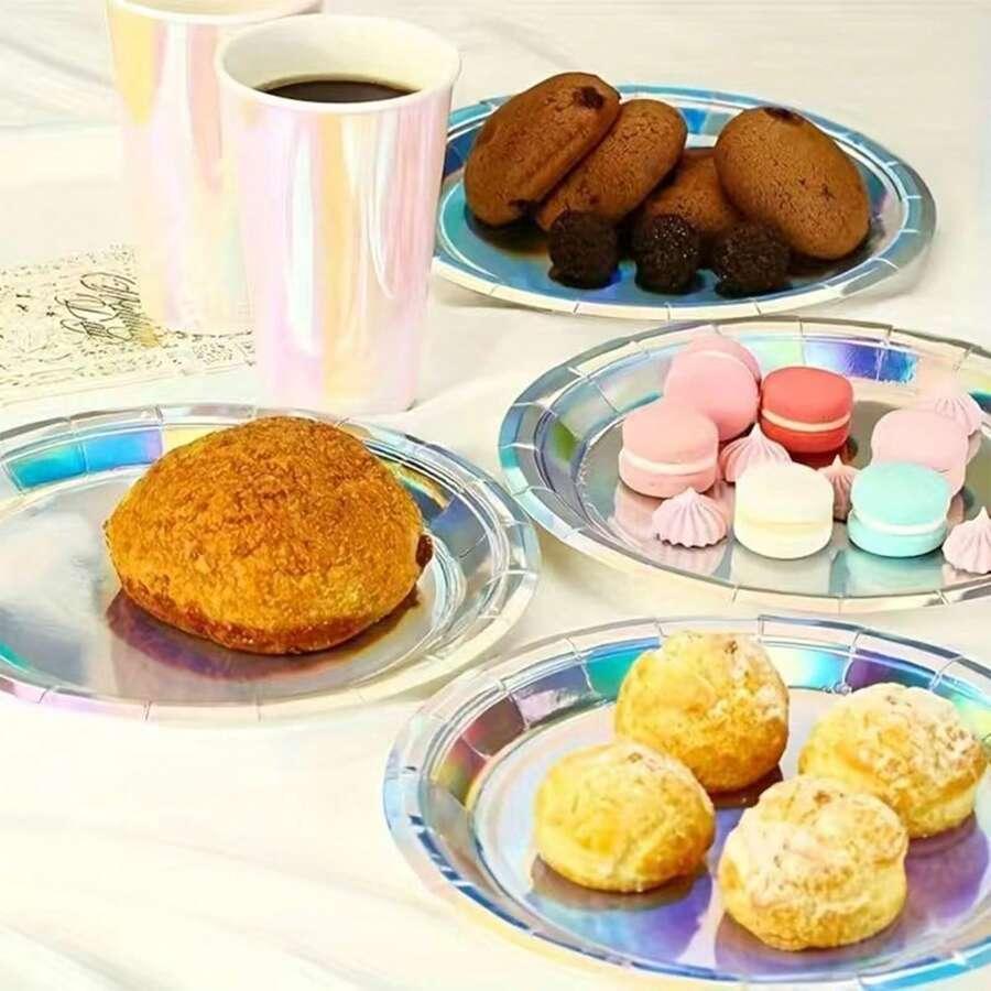 jednorazowe talerze dekoracja 20-pack