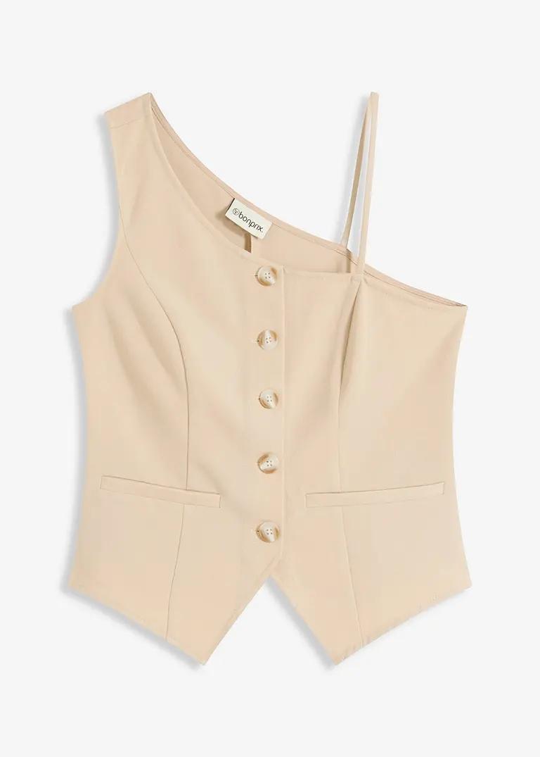 ELEGANCKI TOP Z GUZIKAMI