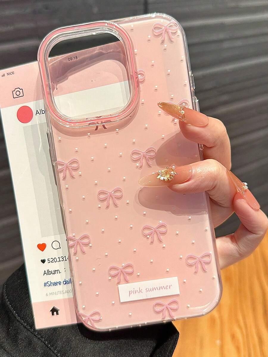 RÓŻOWE ETUI NA TELEFON IPHONE 17