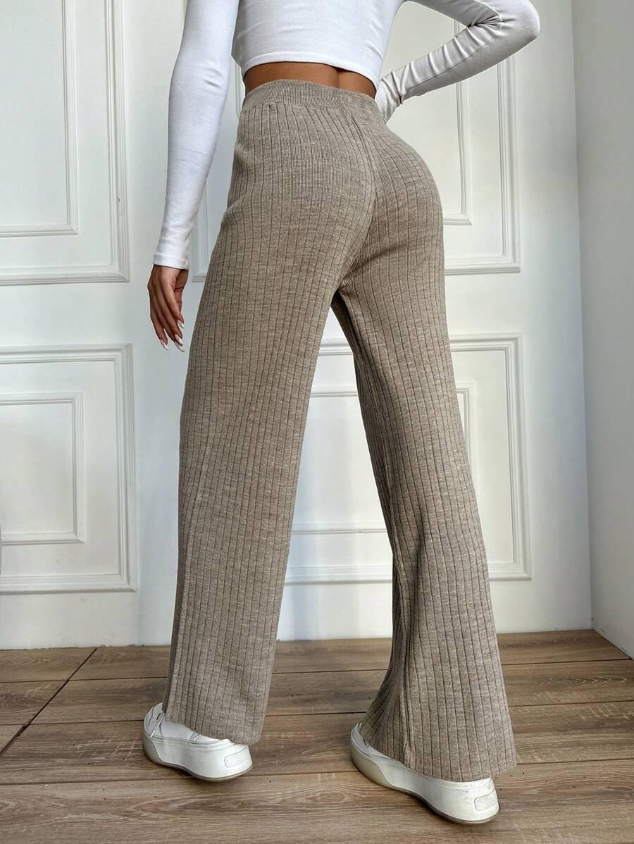szare spodnie casual