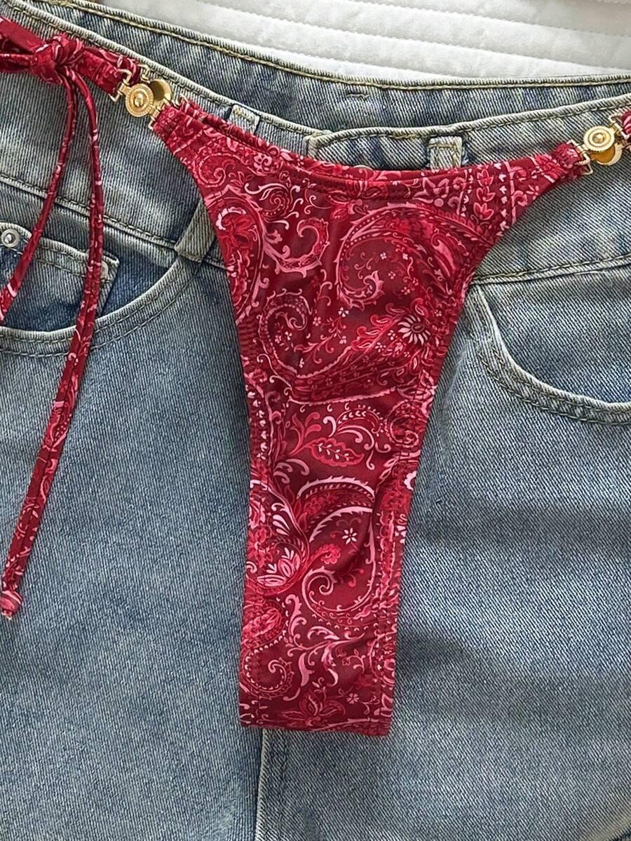 WIĄZANE BIKINI DWUCZĘŚCIOWE