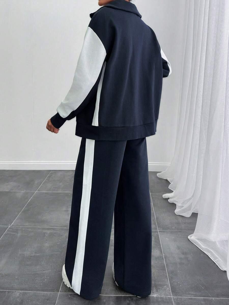 BLUZA SPODNIE DRESOWE KOMPLET 