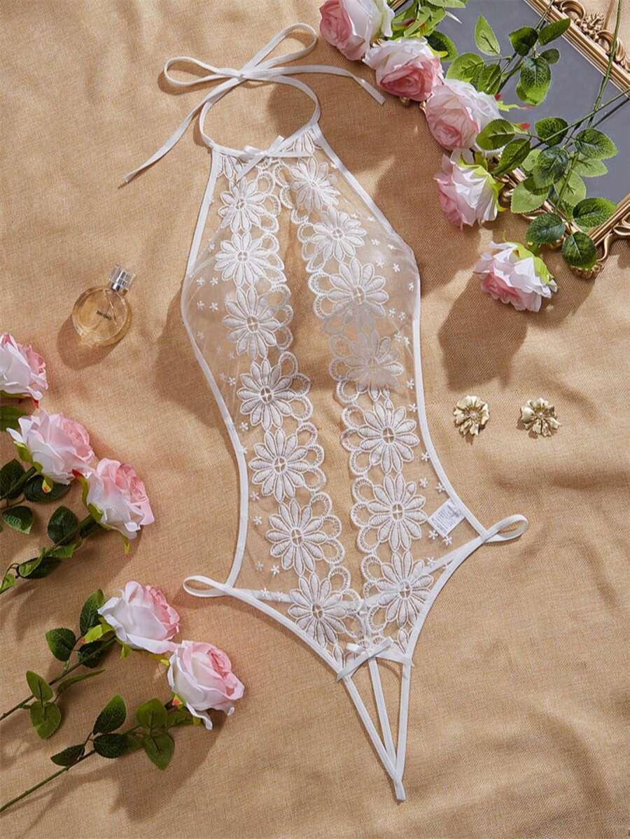 BIAŁE BODY SIATECZKA 