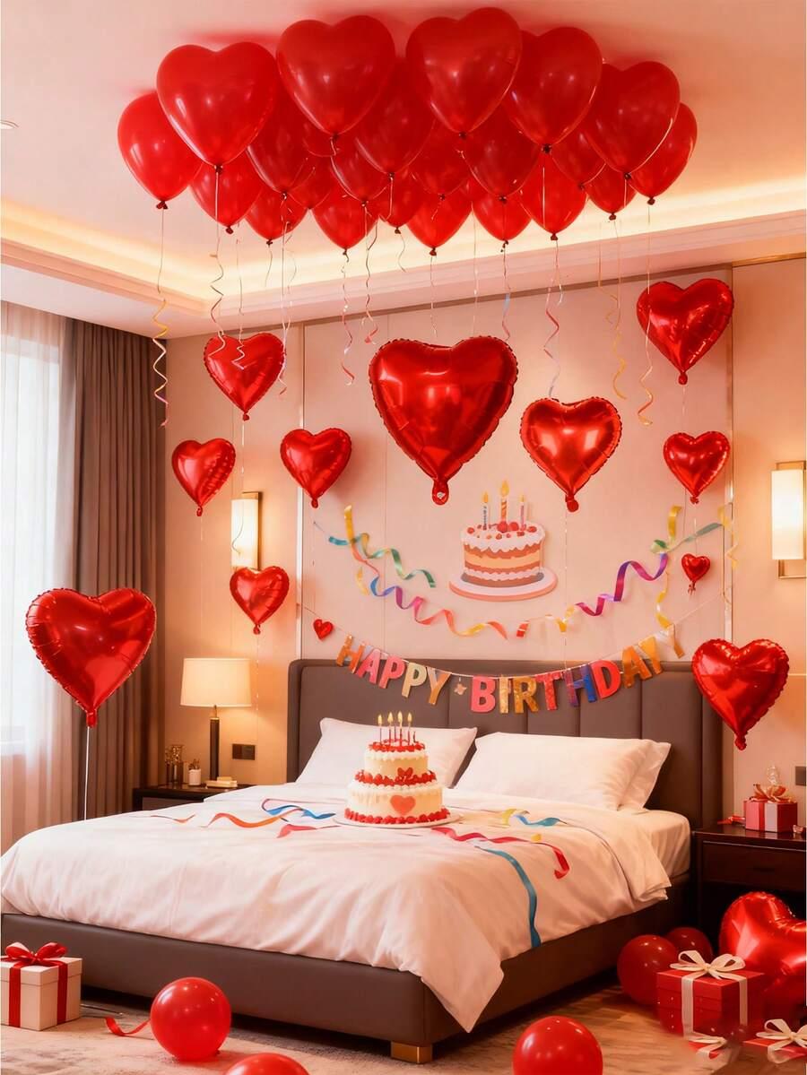 balon w kształcie serca 10-pack