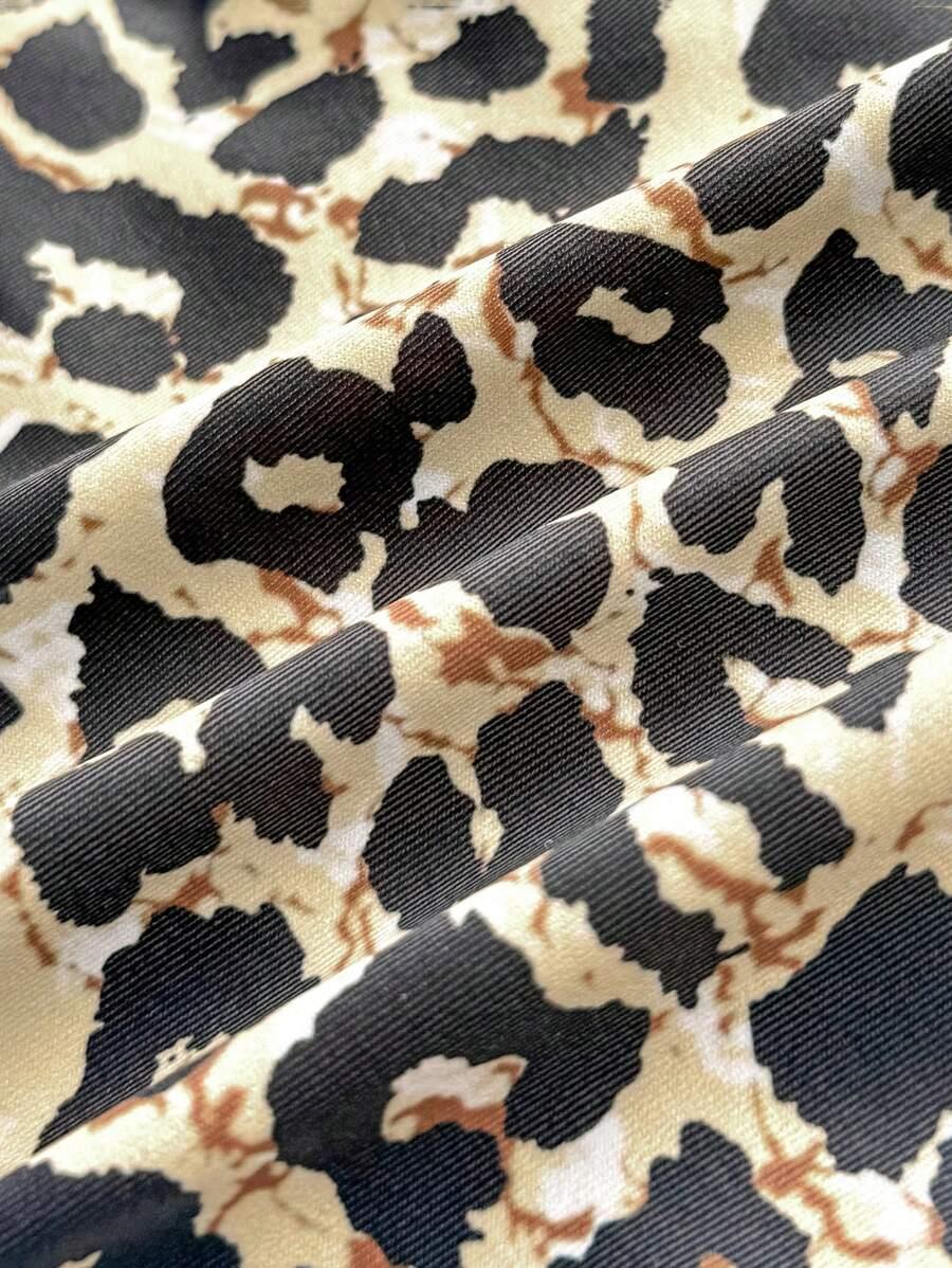 DWUCZĘŚCIOWY STRÓJ KĄPIELOWY ANIMAL PRINT
