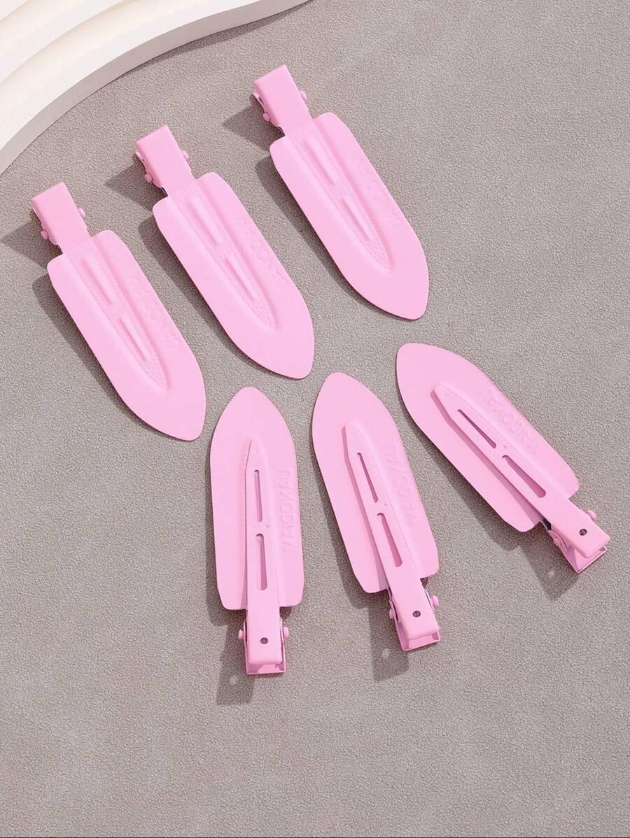 różowa spinka do włosów 4-pack