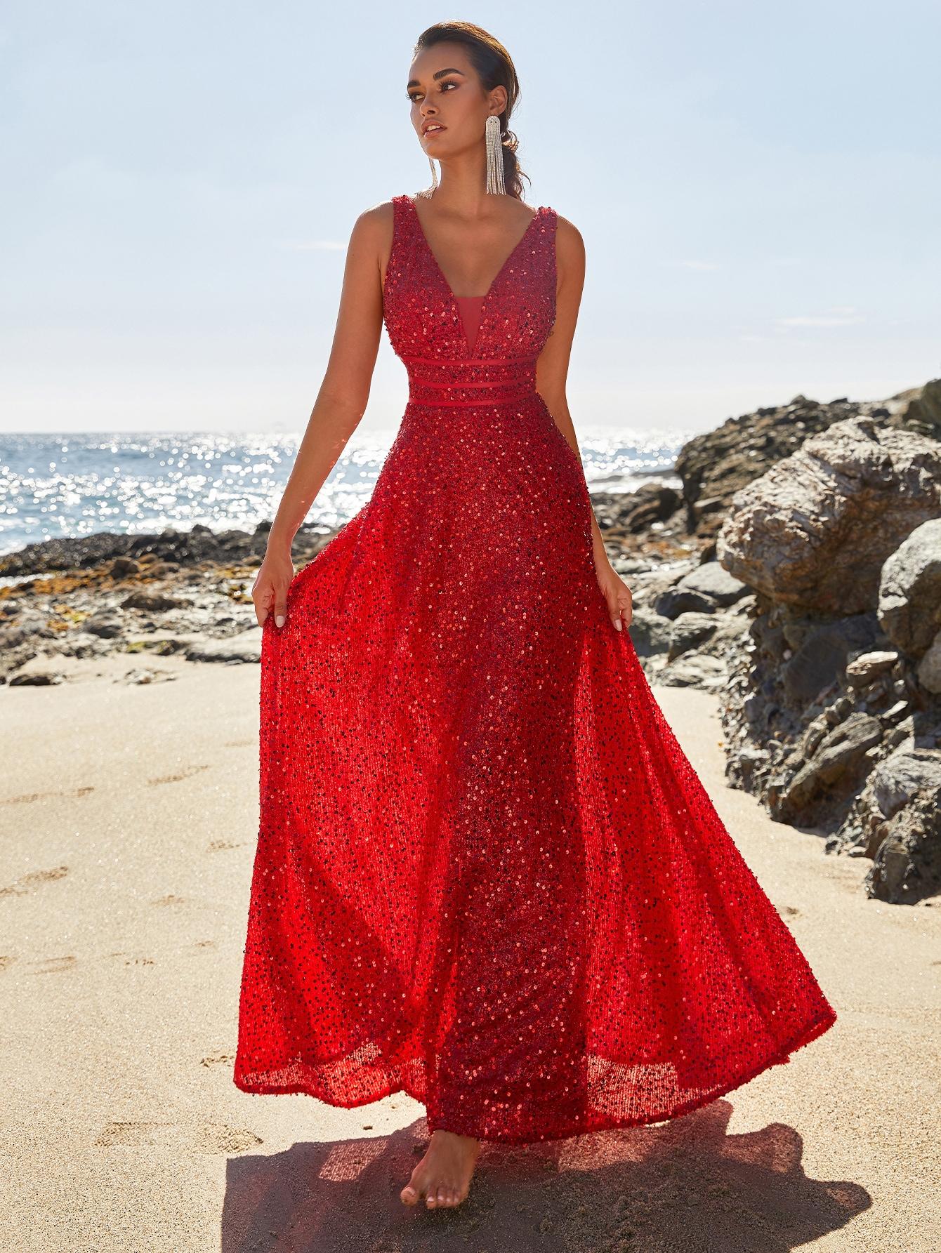 MAXI SUKIENKA GLAMOUR CEKINY