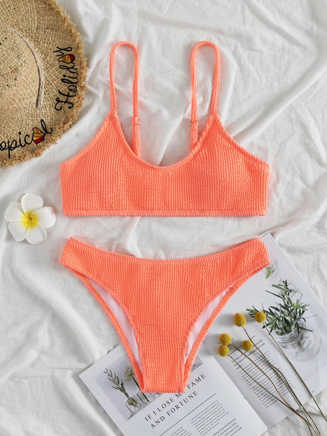 POMARAŃCZOWA GÓRA OD BIKINI NEON