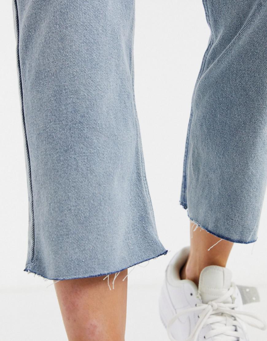 SPODNIE MOM JEANS WYSOKI STAN