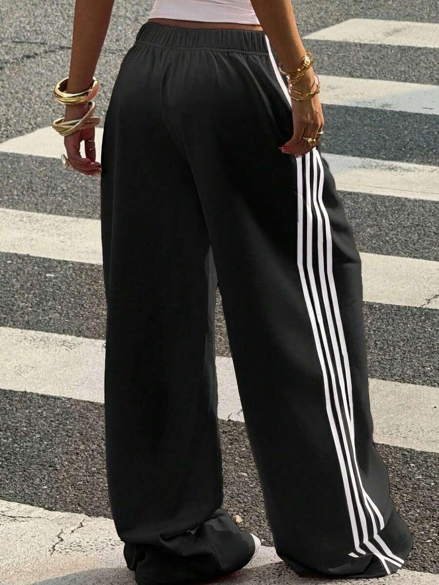 czarne SPODNIE CASUAL