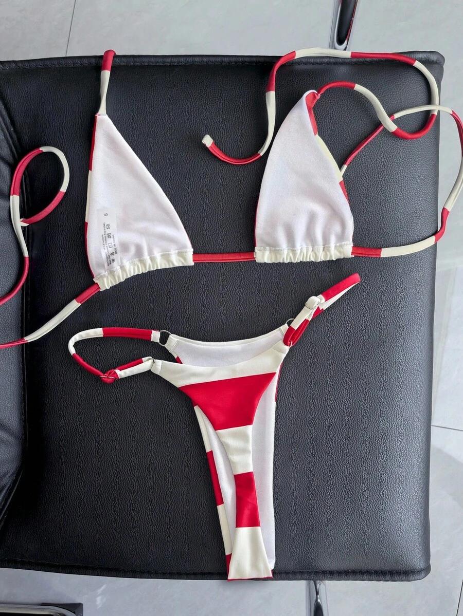 komplet bikini print