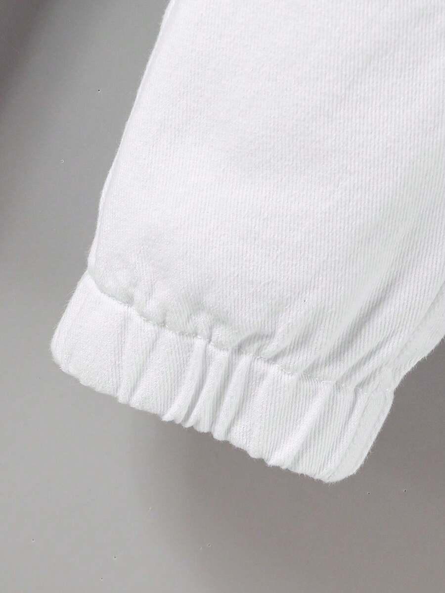 BIAŁE SPODNIE JEANS