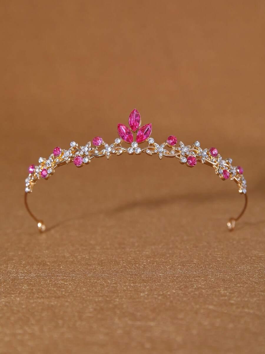 ZŁOTA TIARA ZDOBIENIE