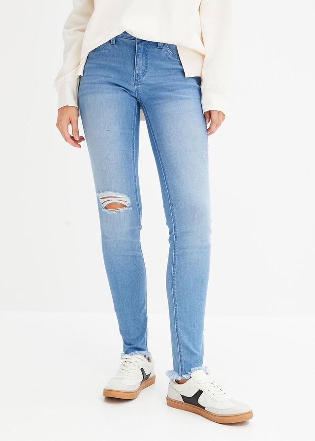 JEANSY SKINNY Z NISKIM STANEM