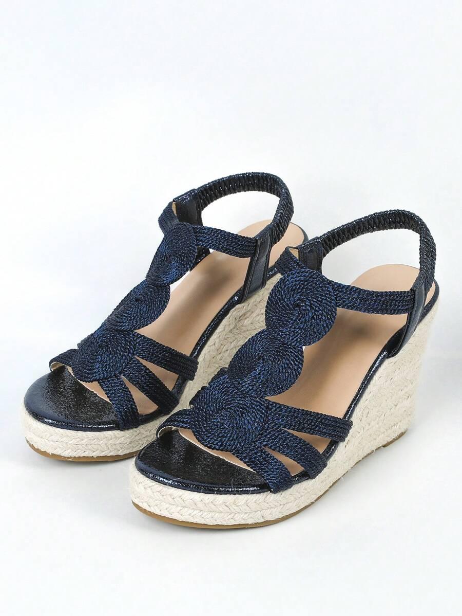 SANDAŁY KOTURN ESPADRYLE 