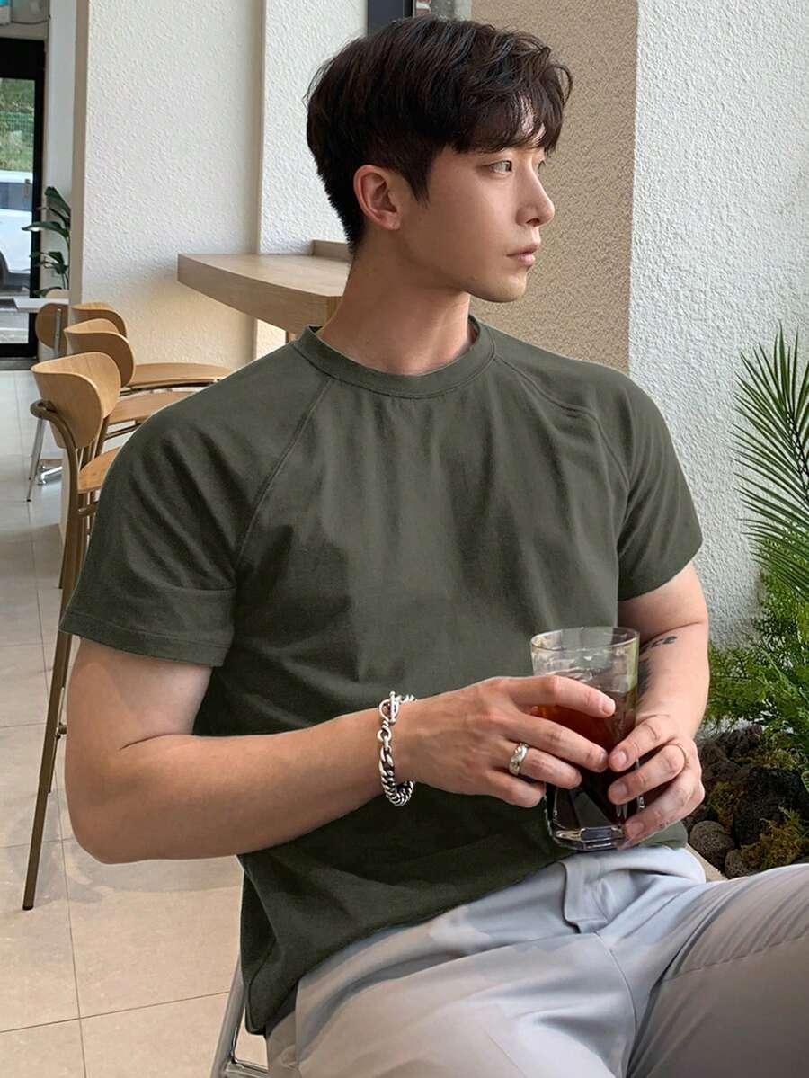 ZIELONY T-SHIRT BASIC