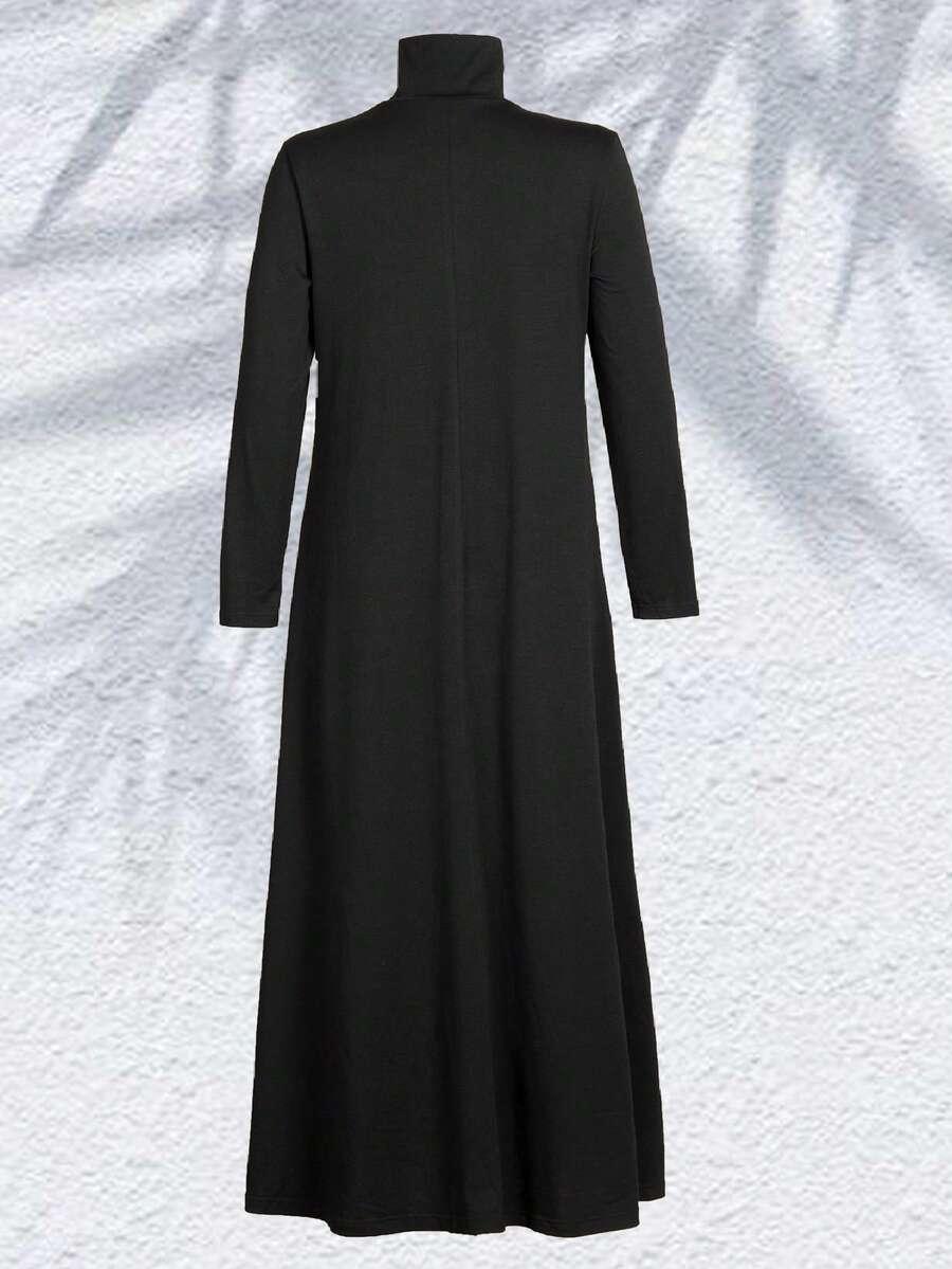 czarna mini sukienka
