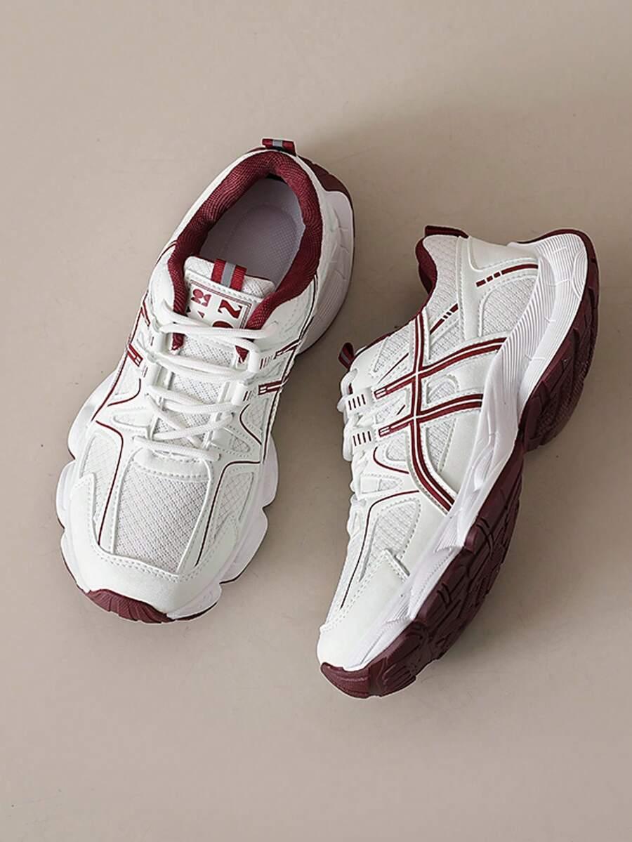 buty sportowe kontrast wstawki
