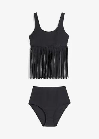 TANKINI Z FRĘDZLAMI DWUCZĘŚCIOWE