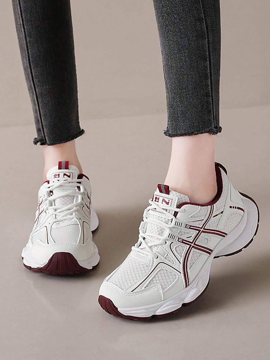 buty sportowe kontrast wstawki