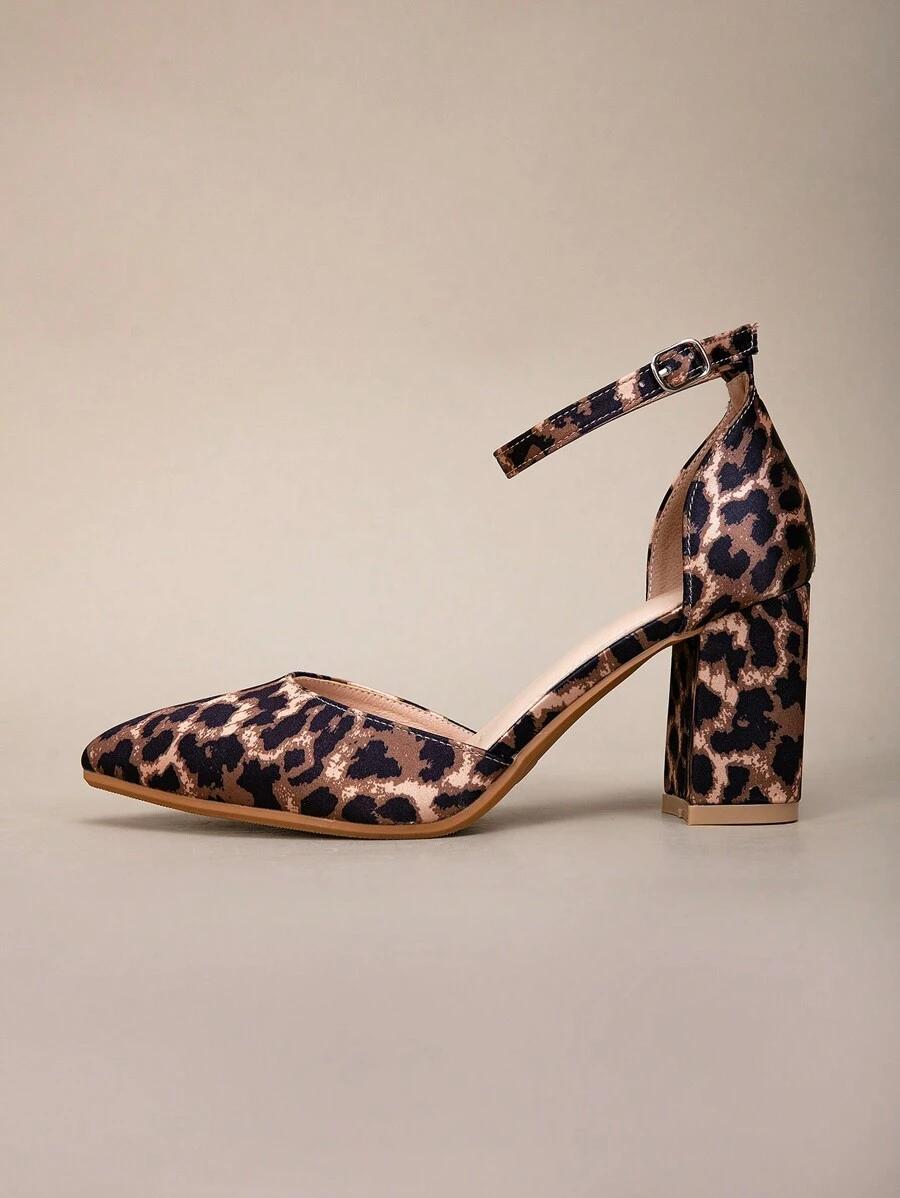 czółenka animal print 