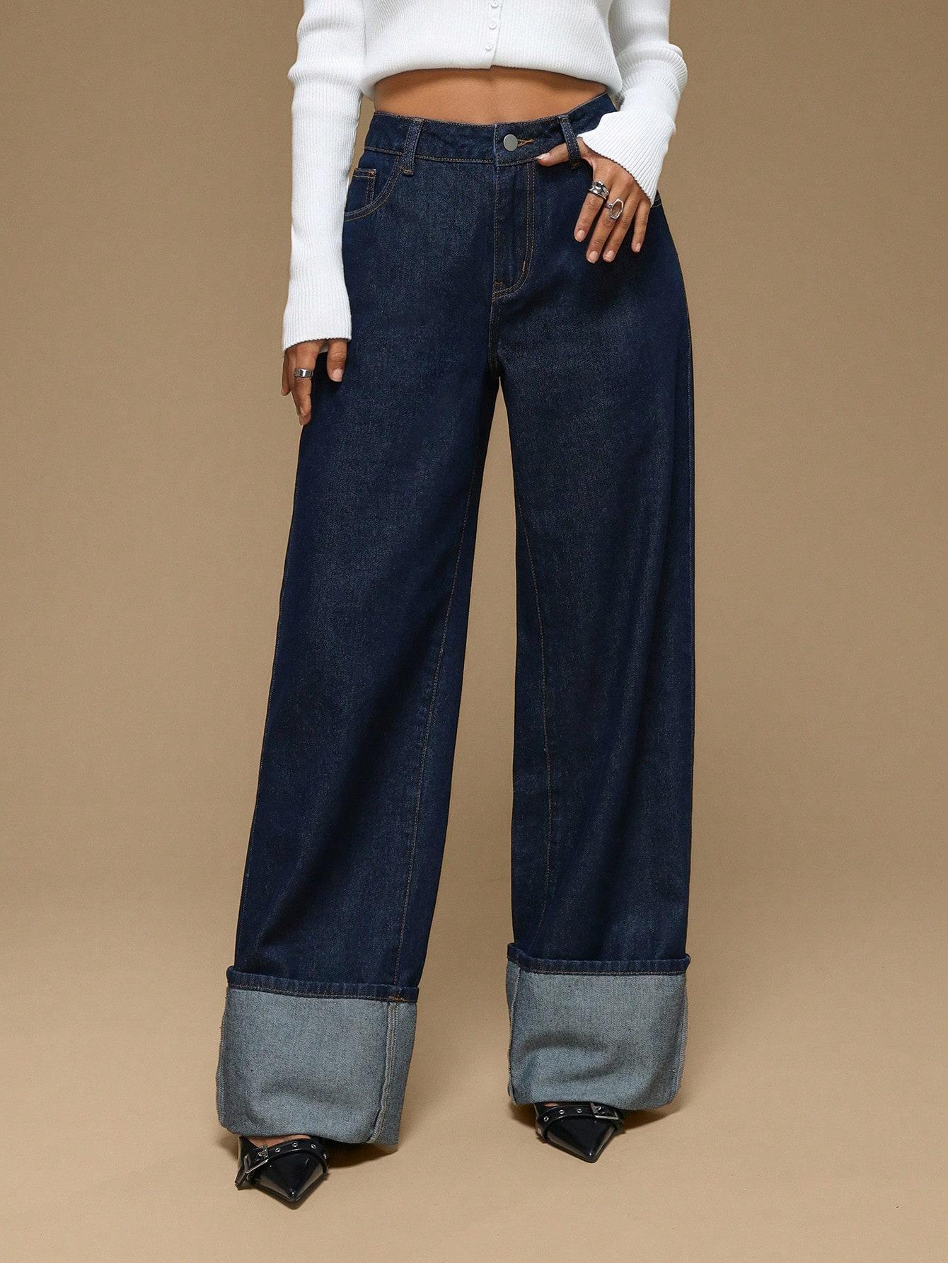 NIEBIESKIE SPODNIE JEANS