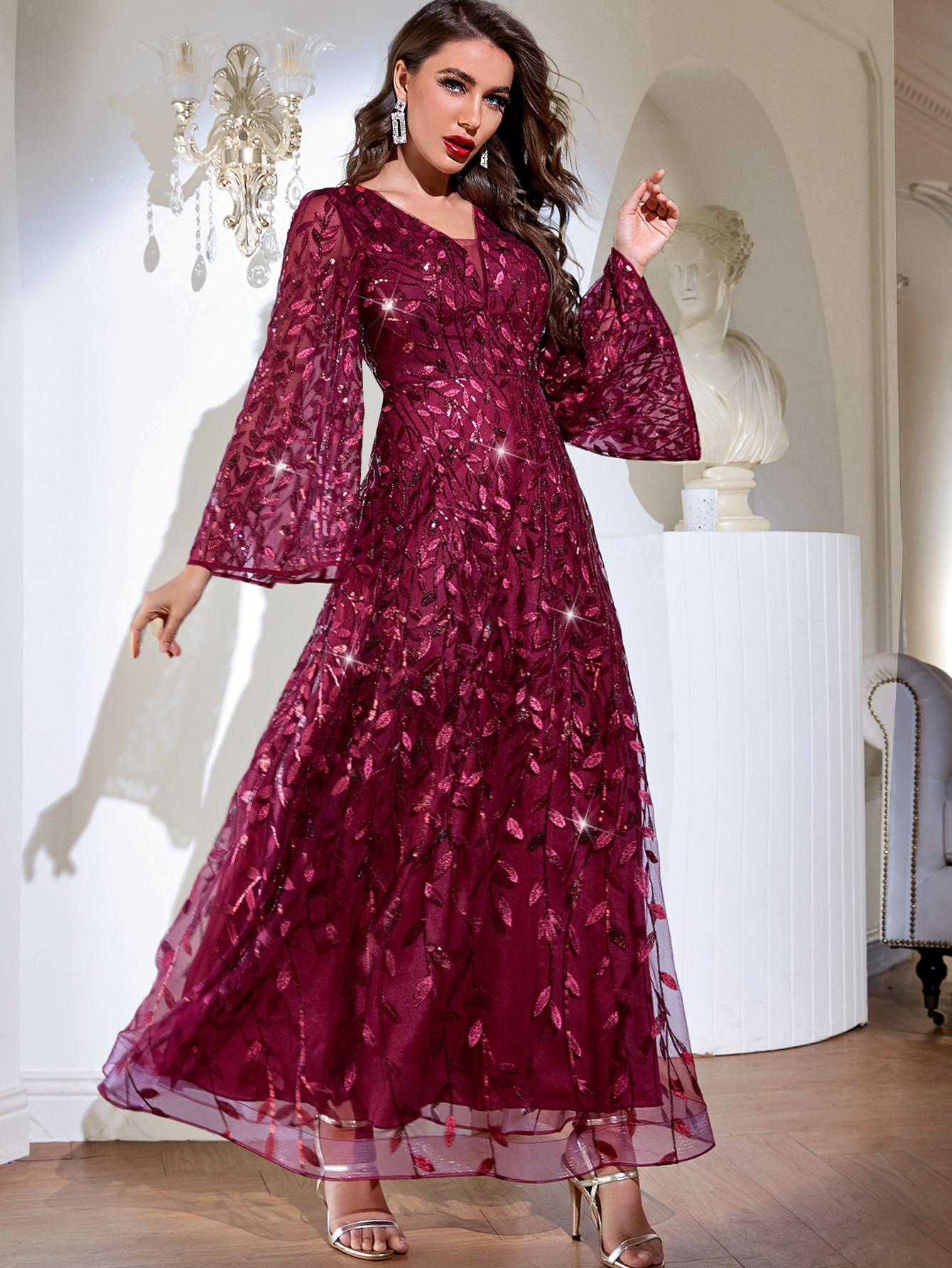 CZERWONA SUKIENKA MAXI