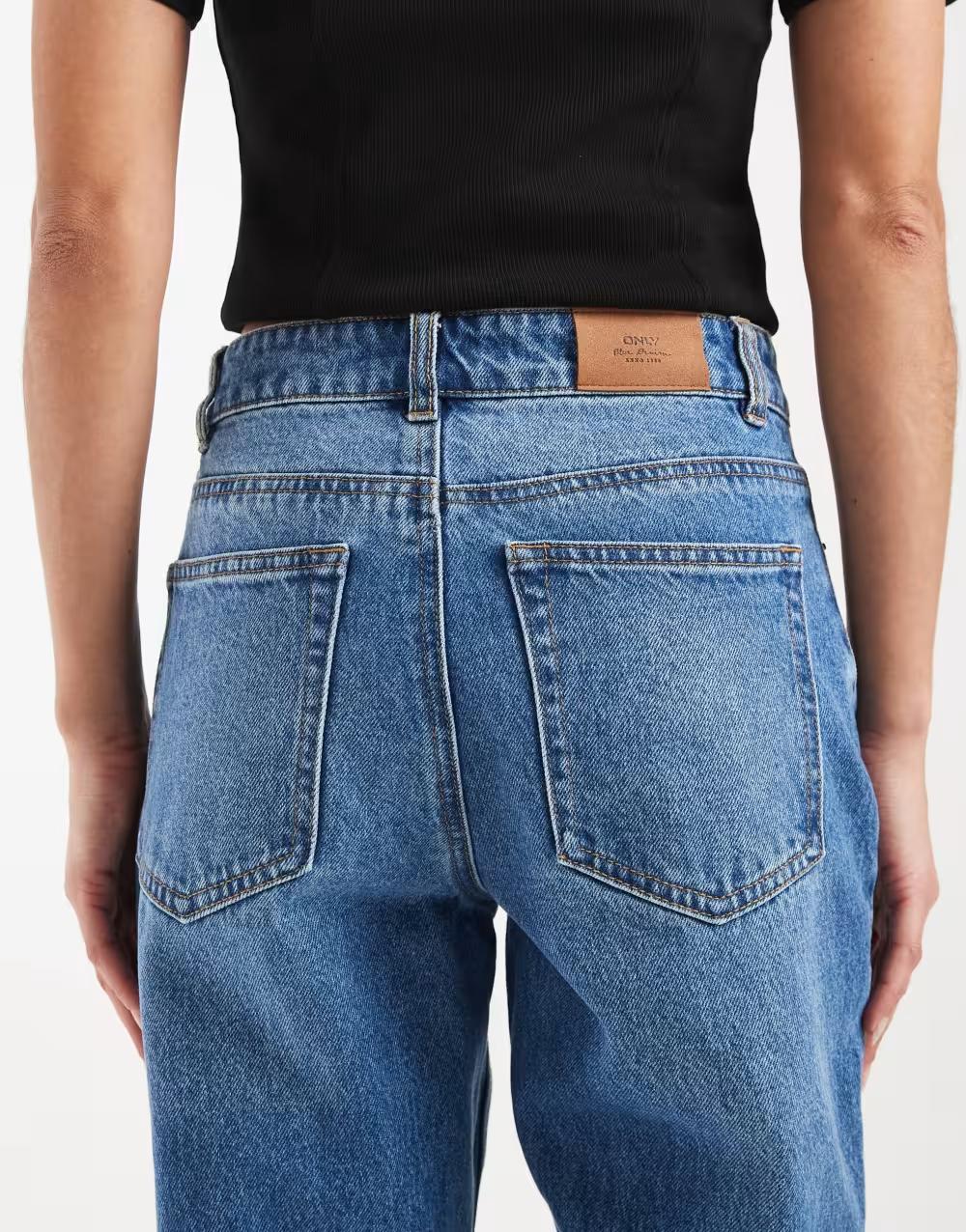 NIEBIESKIE SPODNIE JEANS
