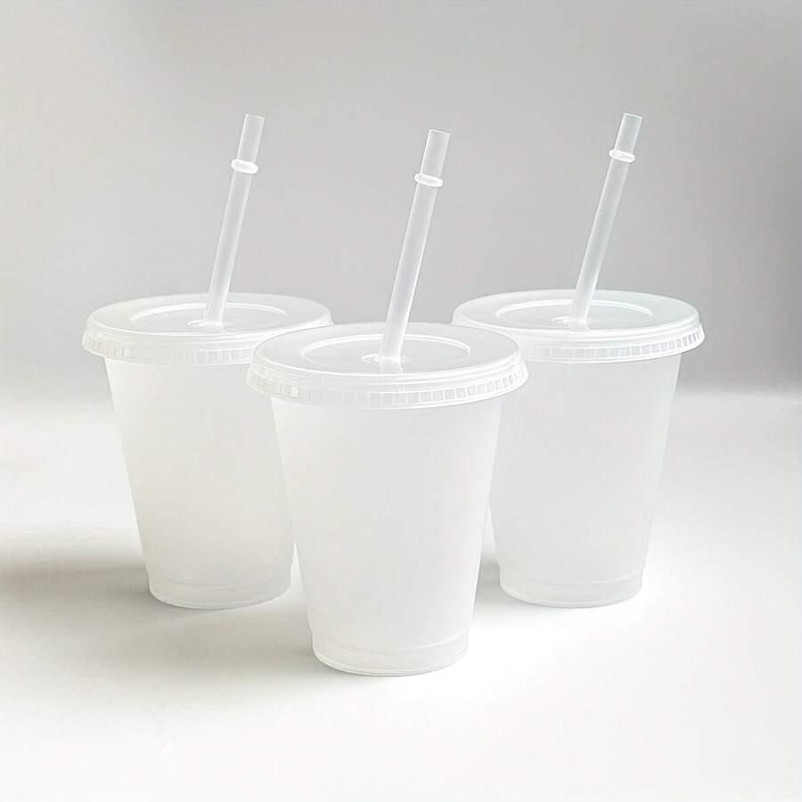 kubek ze słomką 4-pack
