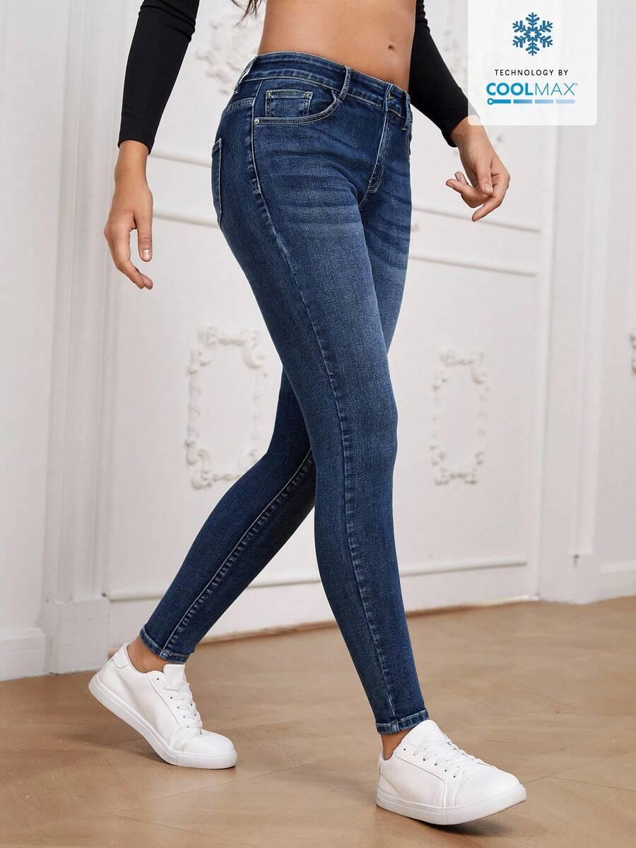 spodnie jeans rurki