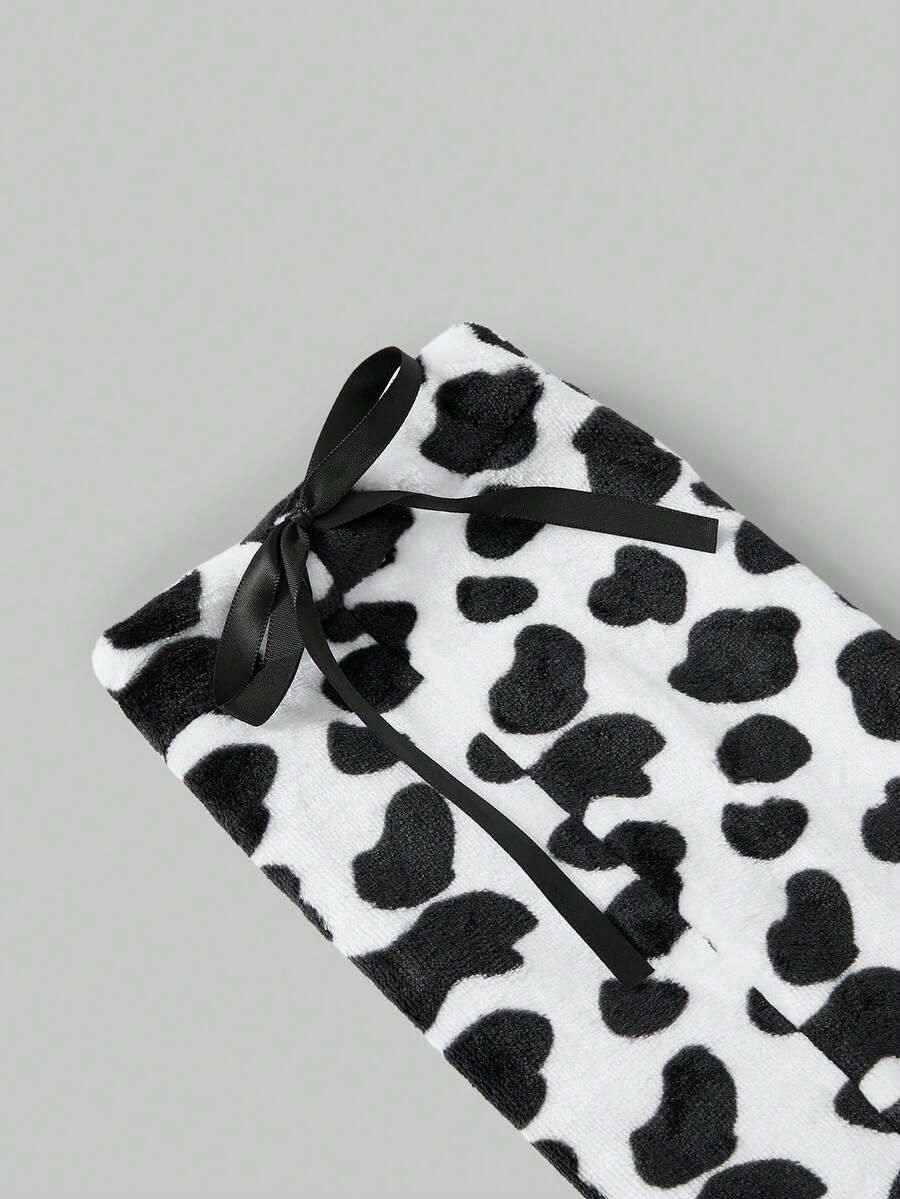 ocieplacze na nogi animal print