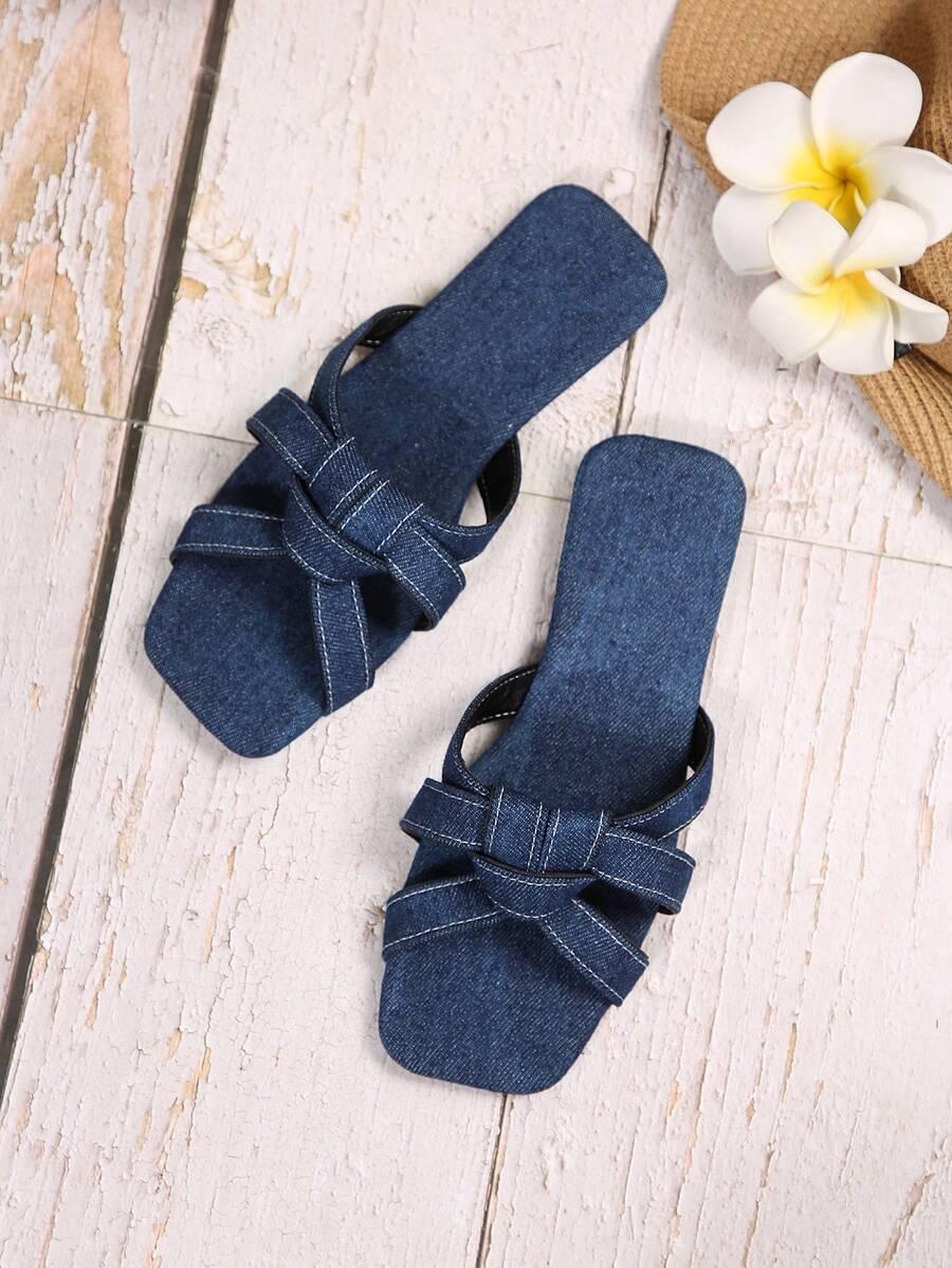 klapki casual jeans