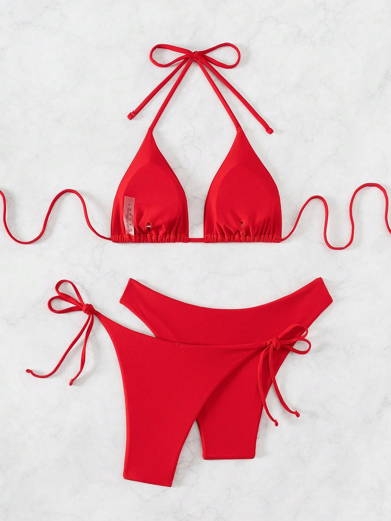trzyczęściowy komplet bikini