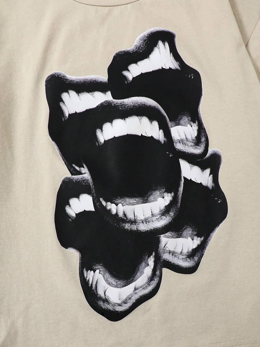 T-SHIRT Z NADRUKIEM 