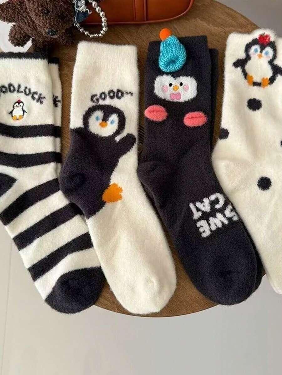ocieplane skarpetki 4-pack
