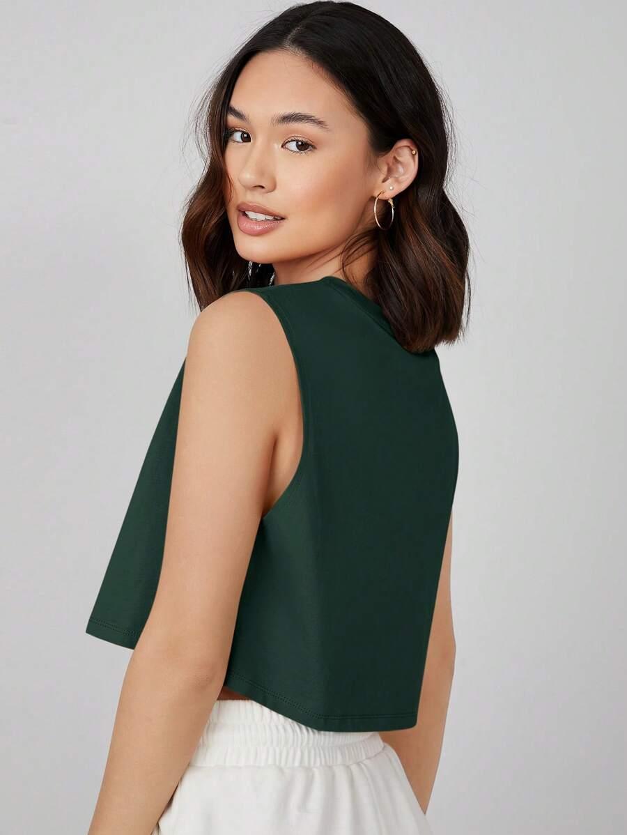 ZIELONY TOP BASIC