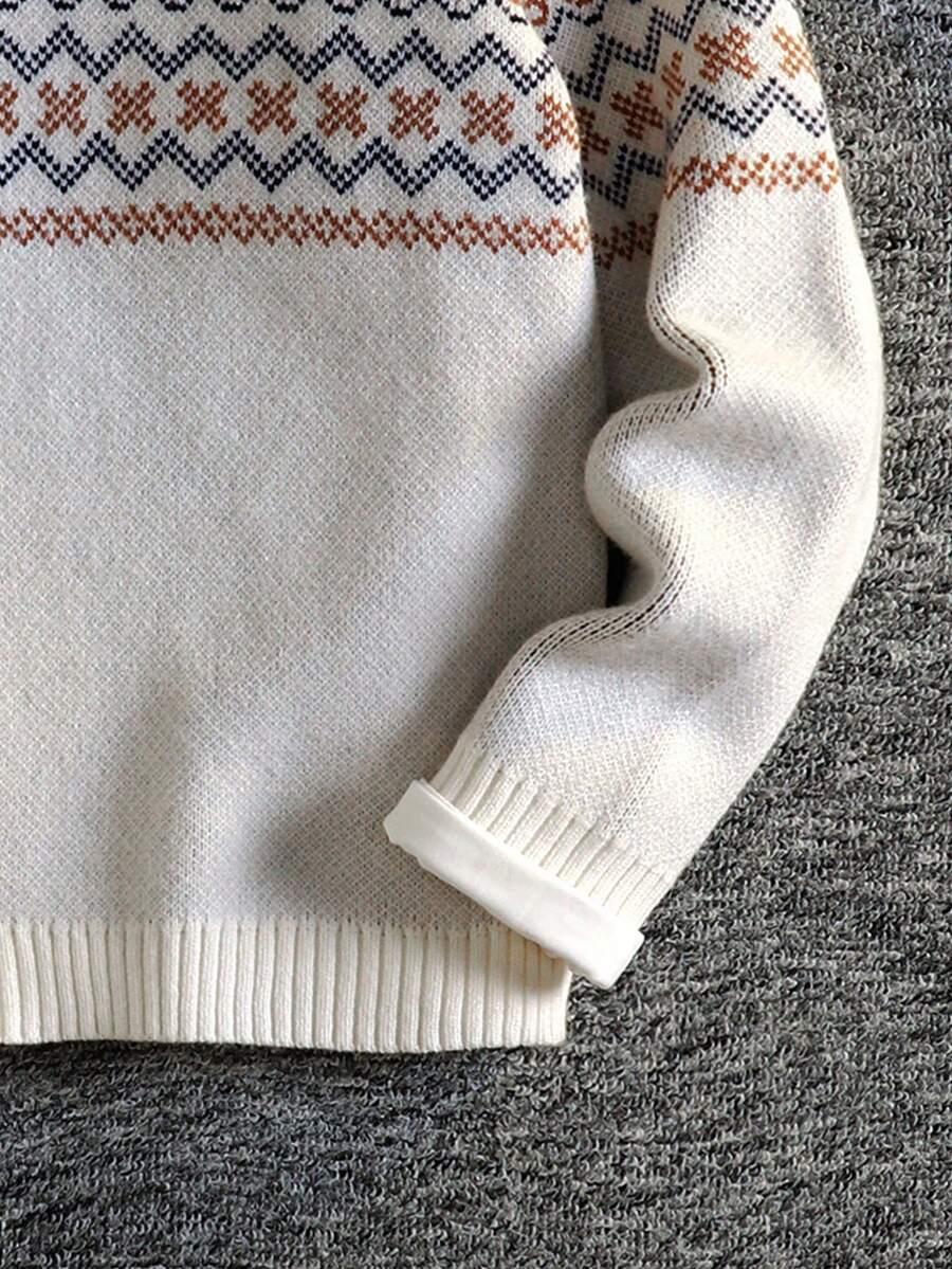 SWETER OKRĄGŁY DEKOLT