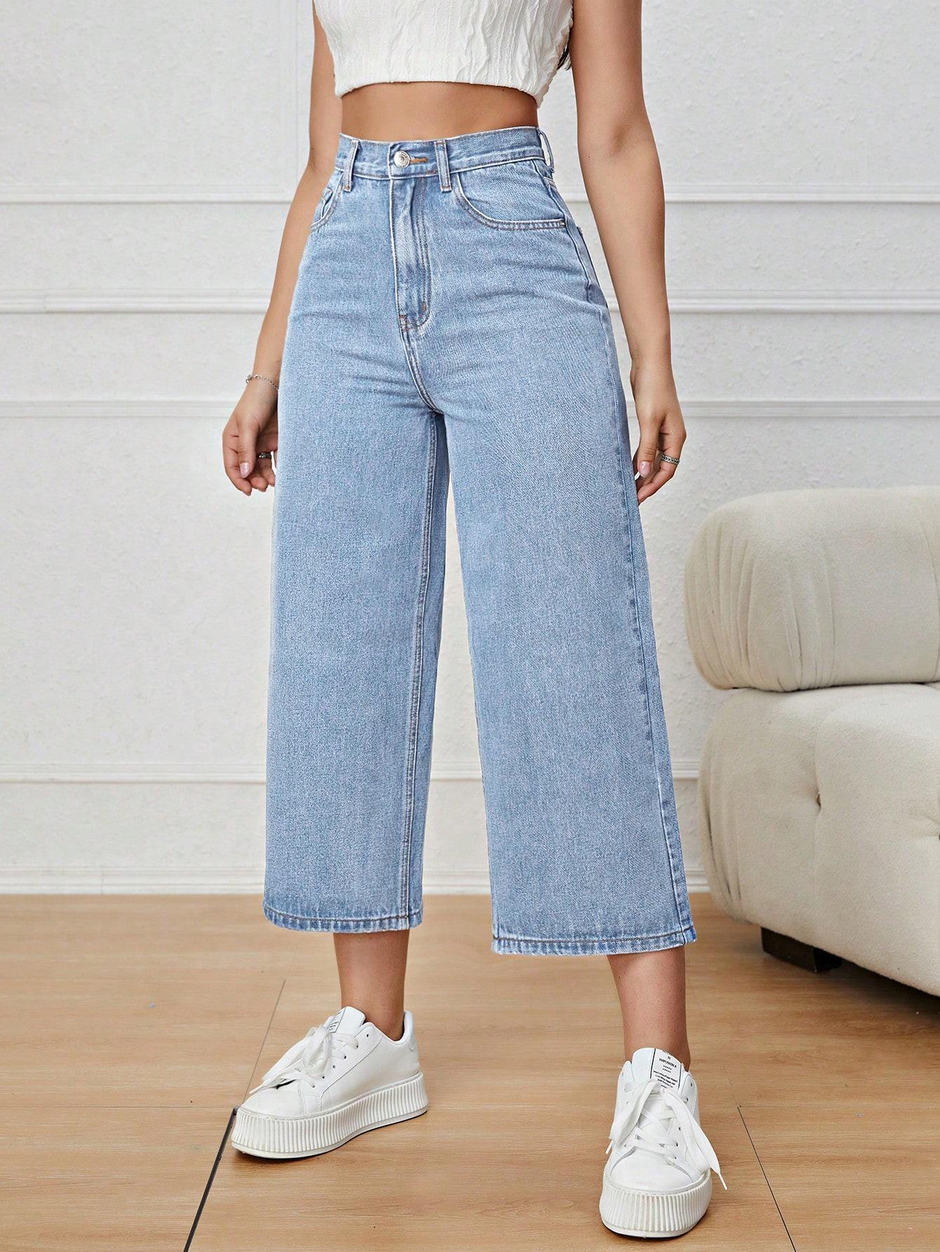 NIEBIESKIE SPODNIE JEANS